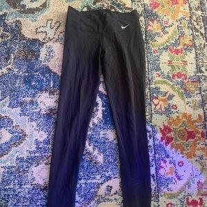 full length black nike leggings